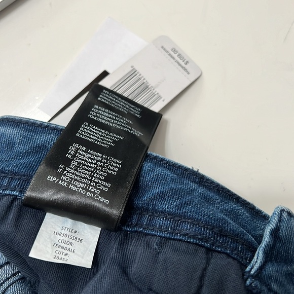 NWT Men’s Liverpool Relaxed Straight Medium Wash Jeans Size 34x36 - Picture 7 of 9